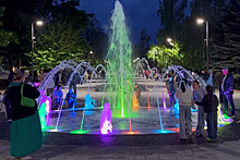 В Майкопе почти завершили реконструкцию бульвара 55 лет Победы и открыли один фонтан