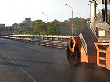 В Пензе обновили асфальт на путепроводе на улице 8 Марта