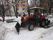 Свыше 40 единиц техники будут очищать территорию Марьиной рощи от снега