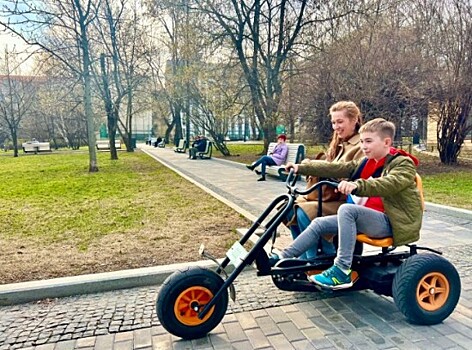 1 мая в московских парках начнут работу пункты проката спортинвентаря