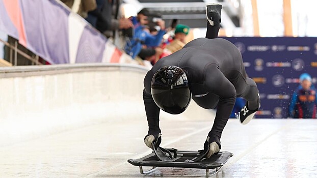 Российский скелетонист одержал 4-ю подряд победу на Кубке Европы