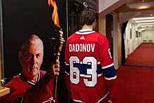 Евгений Дадонов провел свой первый матч за «Монреаль». Его команда со счетом 4:3 одолела «Торонто»