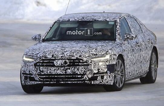 На зимних тестах «засекли» новый Audi S8
