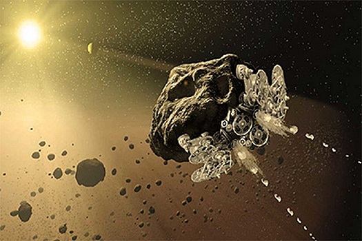 НАСА переоборудует астероид в космический корабль