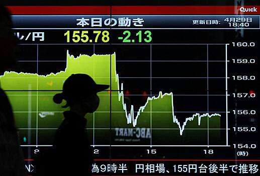 Японская иена резко укрепилась после рекордного обвала