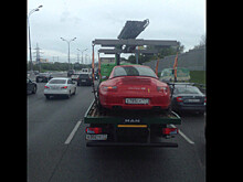 В Москве эвакуировали Porsche 911