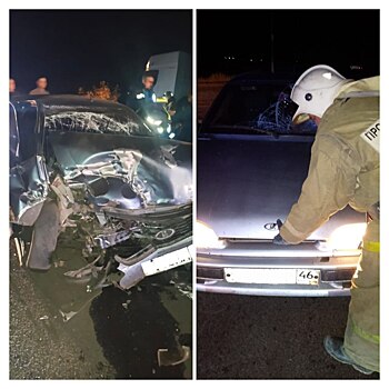 В Курской области огнеборцы помогли при двух ДТП с пострадавшими