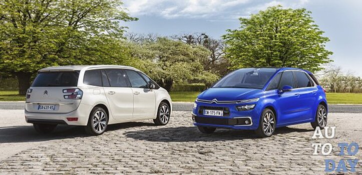 Роскошные Citroen C4 Picasso и Grand Picasso получили новое имя и коробку передач