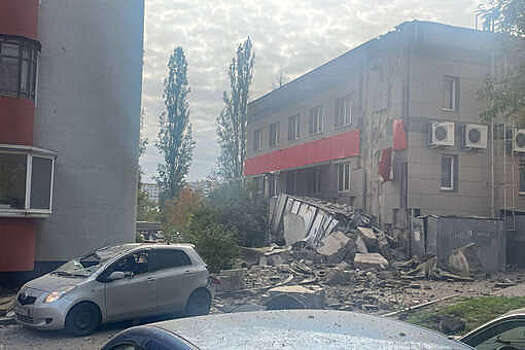 Губернатор Гладков: ракета ВСУ упала на площадку лицея в Белгороде
