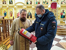 В курских храмах обеспечили пожарную безопасность для богослужений