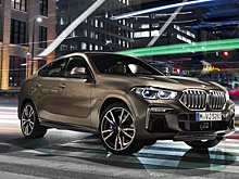 Новый BMW X6 получил светящуюся решетку радиатора