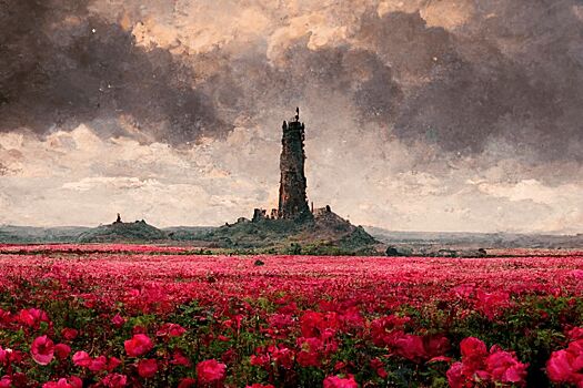 Нейросеть нарисовала впечатляющие картины по «Тёмной Башне» Стивена Кинга