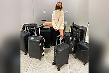 Асмус пропустила рейс из Дубая из-за большого количества чемоданов