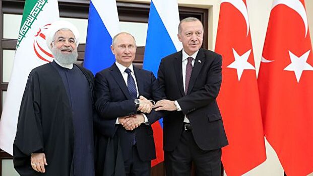 Что обсудили Путин, Роухани и Эрдоган