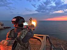 Уничтожение беспилотника ВСУ тепловизором «Кречет» у берегов Крыма попало на видео