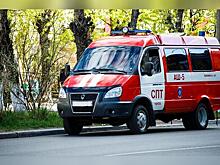 Пожар заметили в Чите