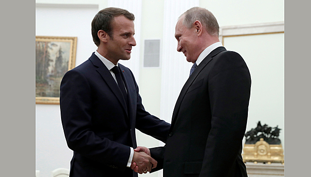 Путин: российско-французские связи разморожены
