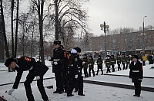 У воинского захоронения в Крюково прошла акция «Лучшая сотня»