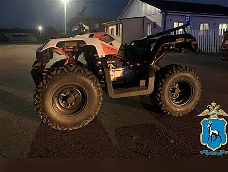 В Елховском районе разбилась девушка на квадроцикле, ее спутник госпитализирован