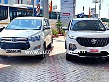Топовый MG Hector Plus станет конкурентом Toyota Innova Crysta