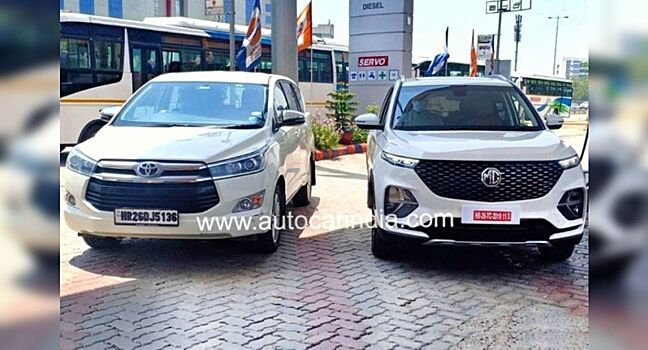 Топовый MG Hector Plus станет конкурентом Toyota Innova Crysta