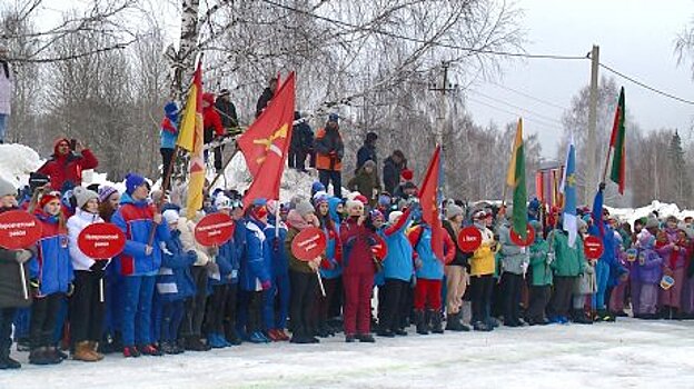 В Городище устроили лыжные гонки на призы губернатора