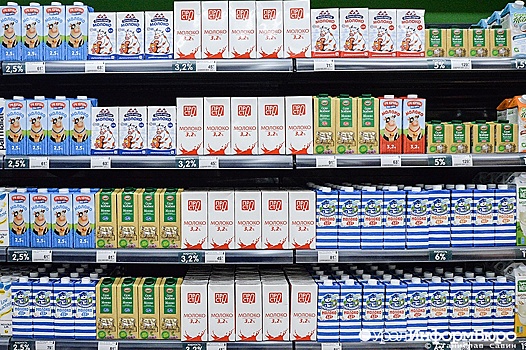 России грозят перебои с поставками молока из-за дефицита упаковки