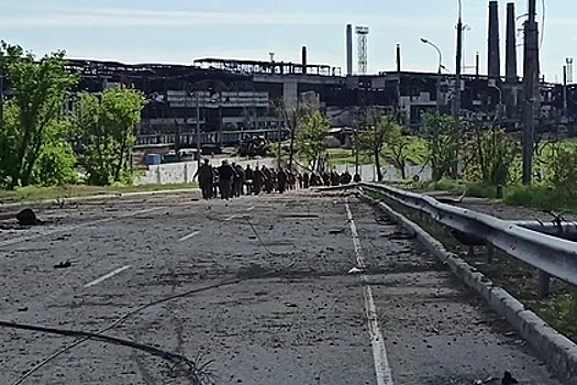 Все находившиеся на «Азовстали» украинские военные вышли с территории завода