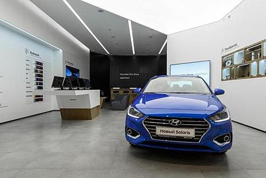 Москвичам предложили покупать Hyundai в торговом центре