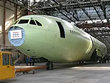 Опытный образец Ил-96-400М собрали на стапелях в Воронеже