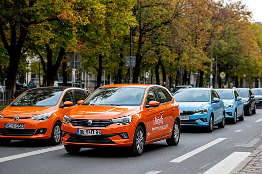 За год на каршеринге россияне преодолели расстояние до Марса и обратно