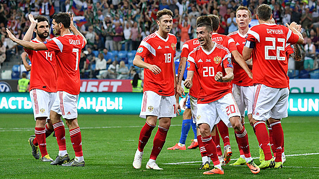 Сборная России опустилась на 46-е место в рейтинге ФИФА