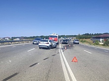 В Крыму в массовом ДТП погиб один человек и пострадали четверо