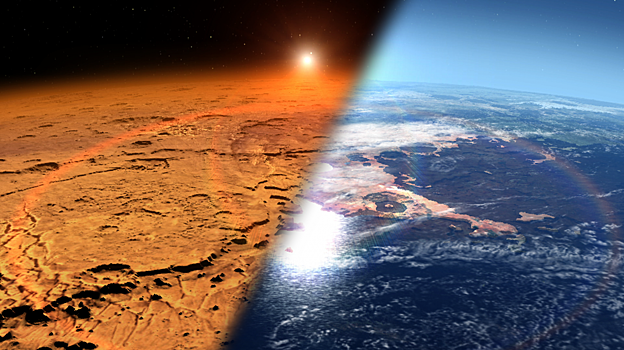Марс оказался неплохо защищен от солнечного ветра
