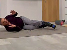 Доктор Мясников упал с тренажера во время съемок передачи