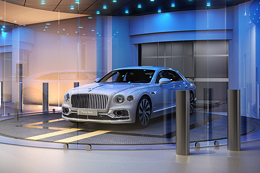 Bentley спроектировала небоскреб с автомобильным лифтом в каждую квартиру