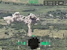 Разведчики ВС РФ подорвали мост у Северска, операцию сняли на видео