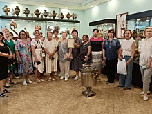 Долголеты из г.о. Пушкинский посетили частный музей с самоварами