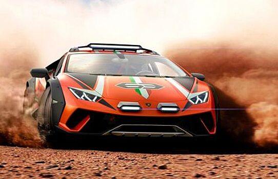 Lamborghini представила вариант Huracan в форме внедорожника