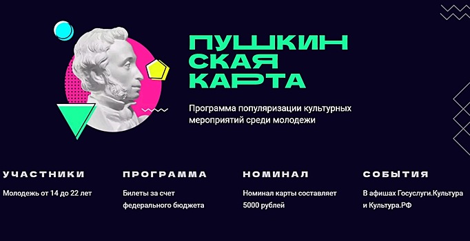 Тамбовская область признана одной из лучших по популяризации программы «Пушкинская карта»