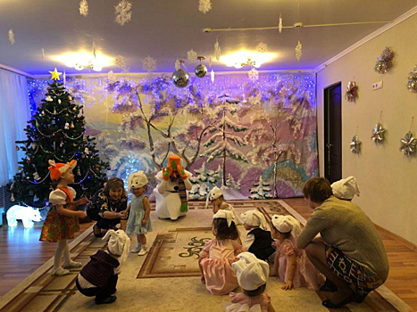 Новый год в доме ребенка организовали сотрудники полиции из ВАО