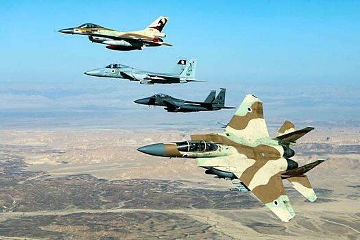 Израильская авиация совершила вторжение в ливанское воздушное пространство