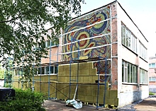 Нижегородская мэрия не признает ценности советской мозаики на фасаде детсада
