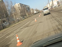 Дорогу на проспекте Машиностроителей начали ремонтировать