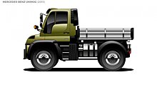 Mercedes Unimog протестировали в тест-драйве по горам и бездорожью