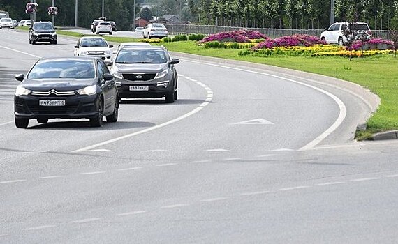 ГИБДД планирует увеличить скоростной режим на еще одном участке дороги в Татарстане