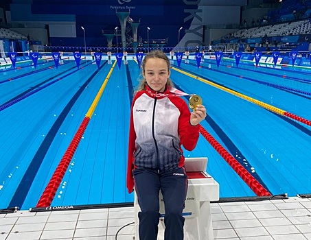 Пловчиха Виктория Ищиулова из Орска завоевала вторую медаль на Паралимпиаде