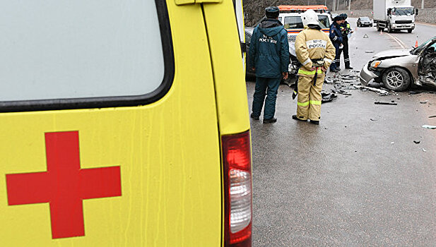 "Встреча" с молоковозом: в Крыму в ДТП пострадали пять человек