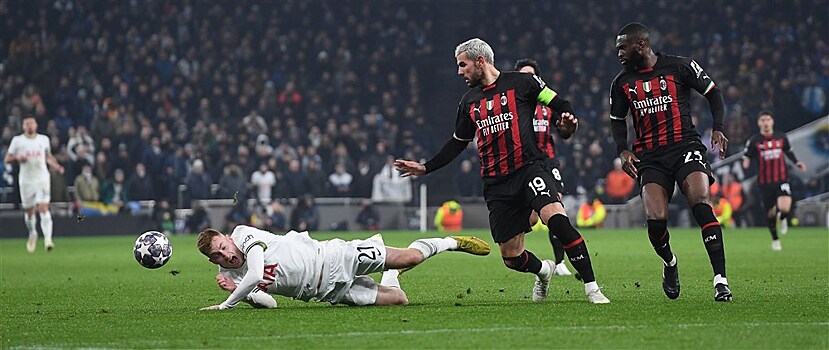 «Милан» качественно сыграл по счету и лишил Кейна четвертьфинала Лиги чемпионов