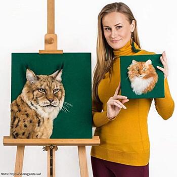 Украинская художница Анна Цуканова создает портреты животных, которые кажутся живыми